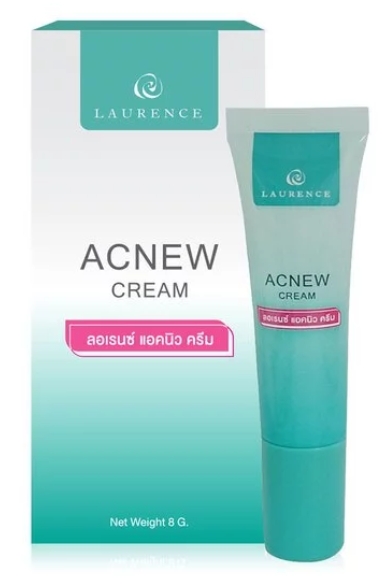 รูปภาพของ Laurence Acnew Cream (8 กรัม) ลอเรนซ์ แอคนิว ครีม ครีมสำหรับใช้แต้มสิว